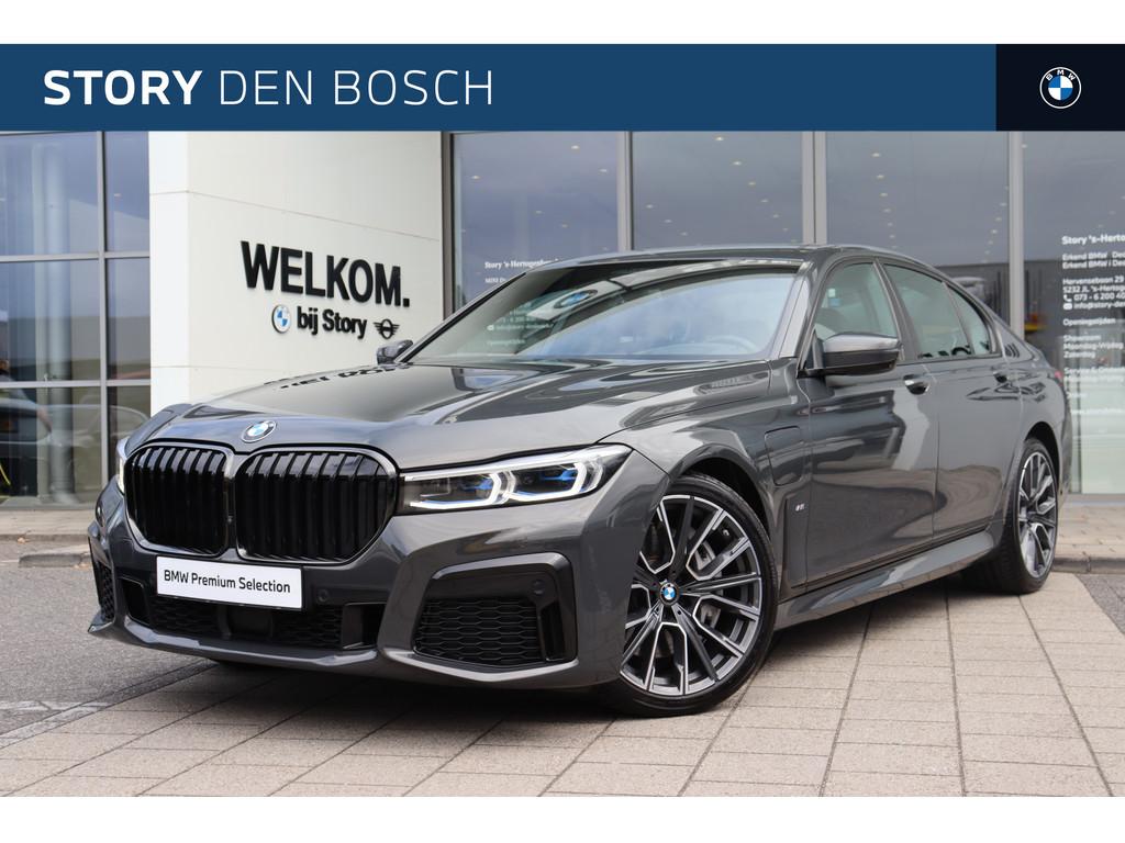 BMW 7 Serie 745e High Executive M Sport Automaat / Soft Clos, Auto's, BMW, Achterwielaandrijving, Gebruikt, Euro 6, 394 pk