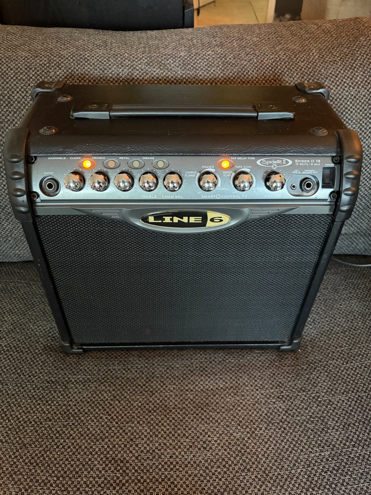 Line 6 Spider II 15 Gitaarversterker met Digitech RP200, Ophalen, Gebruikt, Gitaar, Minder dan 50 watt