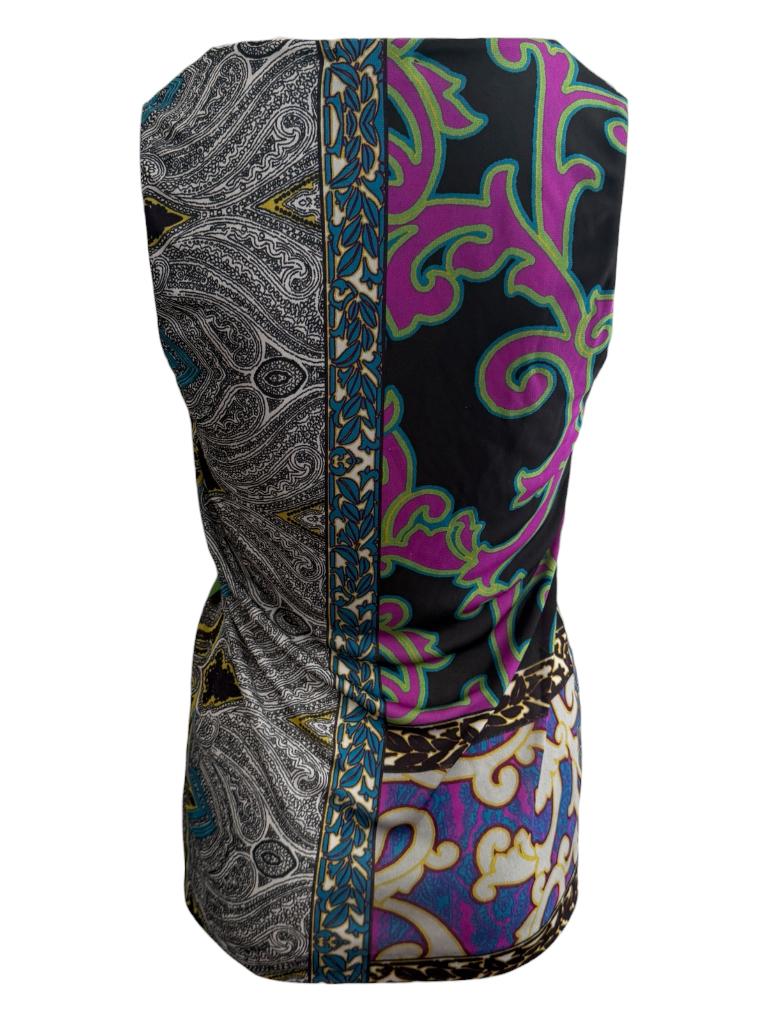 Etro top L, Ophalen of Verzenden, Zo goed als nieuw, Zonder mouw