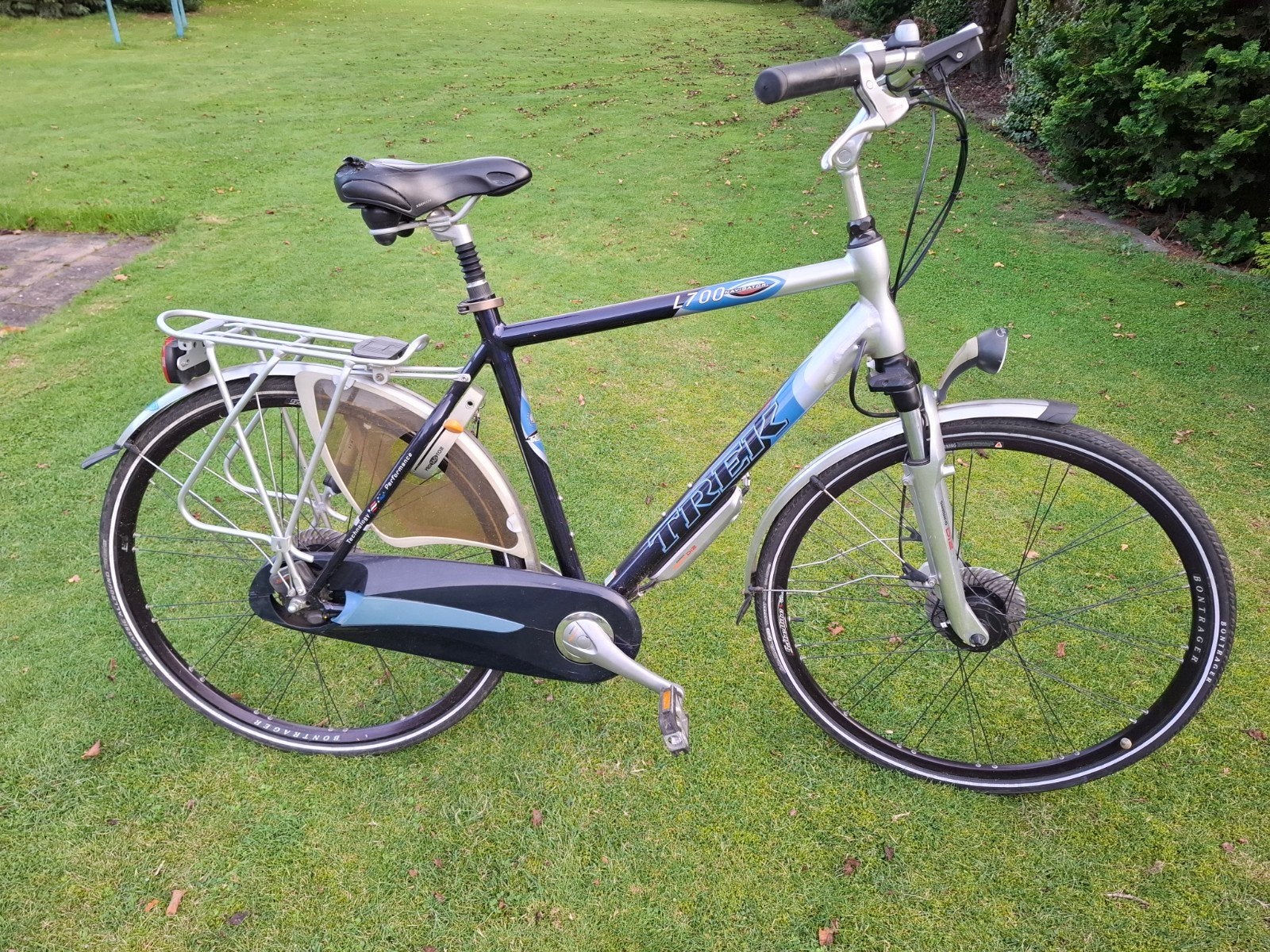 Trek Navigator L700 herenfiets - Comfortabel en compleet, Gebruikt, Versnellingen, Schijfrem, 53 tot 57 cm