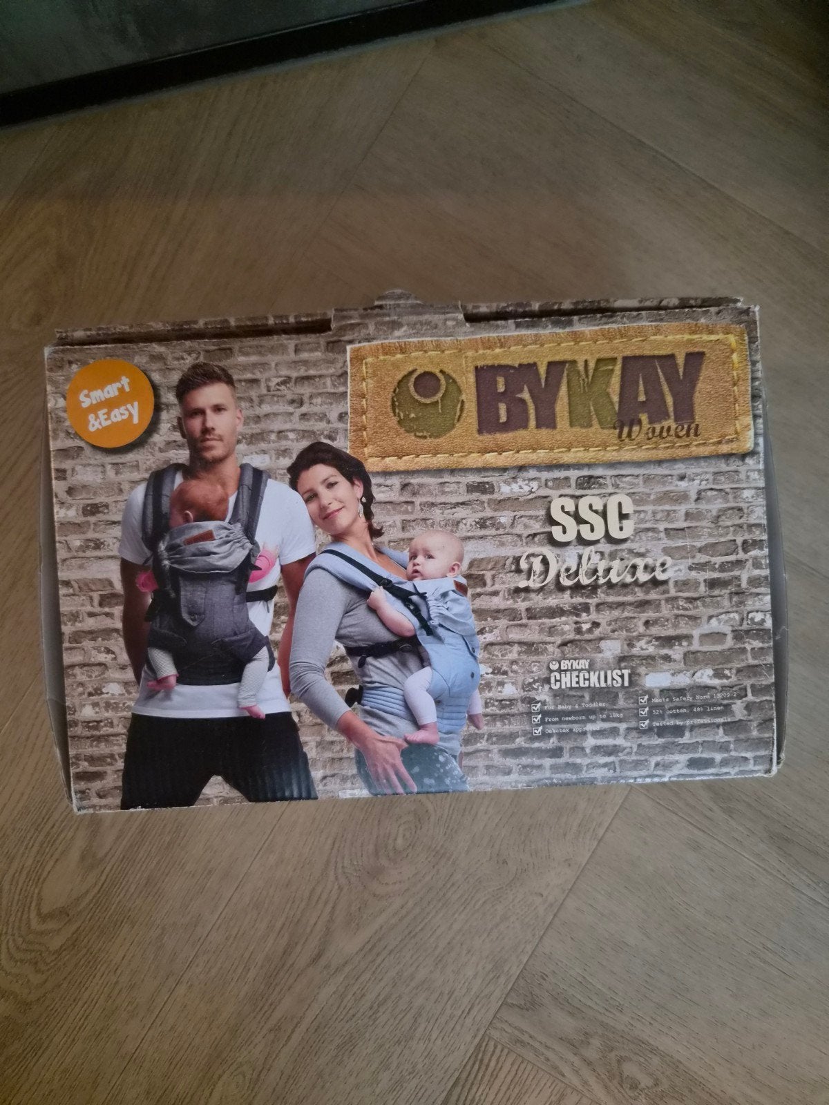 ByKay SSC Deluxe Draagzak - Ergonomisch & Comfortabel, Ophalen, Buik of Rug, Draagzak, Overige merken