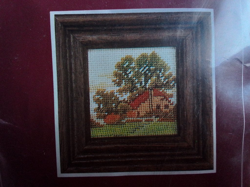 Lanarte borduurpakketje Miniatuur Petit Point, Ophalen of Verzenden, Nieuw, Borduurpakket