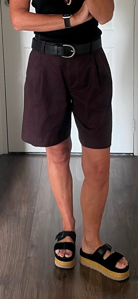 H&M bruine linnen short  nieuw 34, H&M, Nieuw, Ophalen of Verzenden, Maat 34 (XS) of kleiner