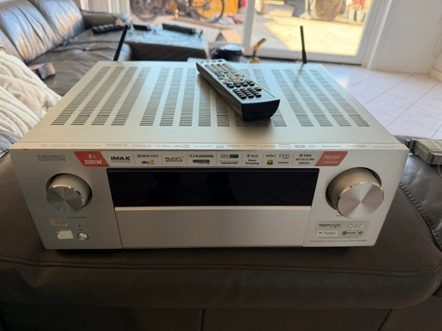 Denon AVC-X4700H Zilver, Audio, Tv en Foto, Ophalen, Overige systemen, Denon, Zo goed als nieuw