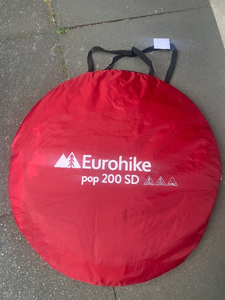 Opgooi Tent, Caravans en Kamperen, Tenten, Ophalen, Nieuw, Tot en met 2