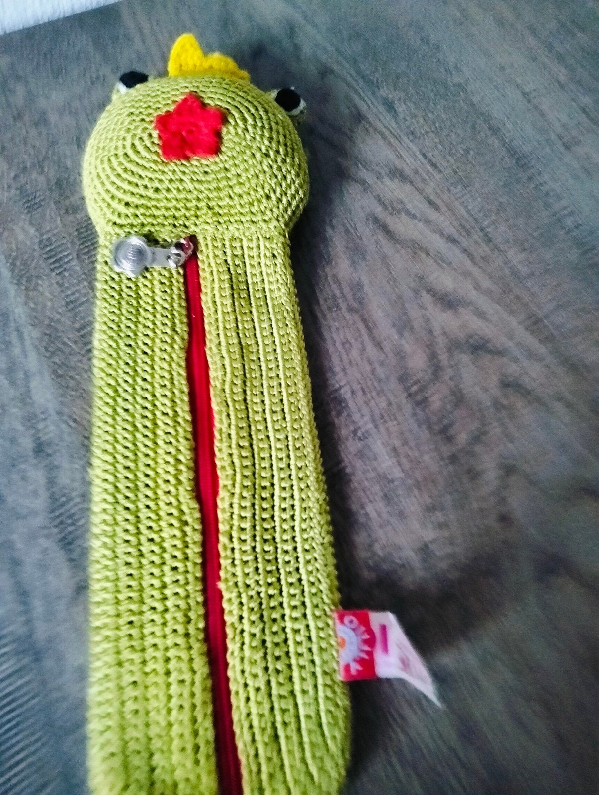 vintage collectors item Oilily gehaakte kikker etui, Ophalen of Verzenden, Gebruikt