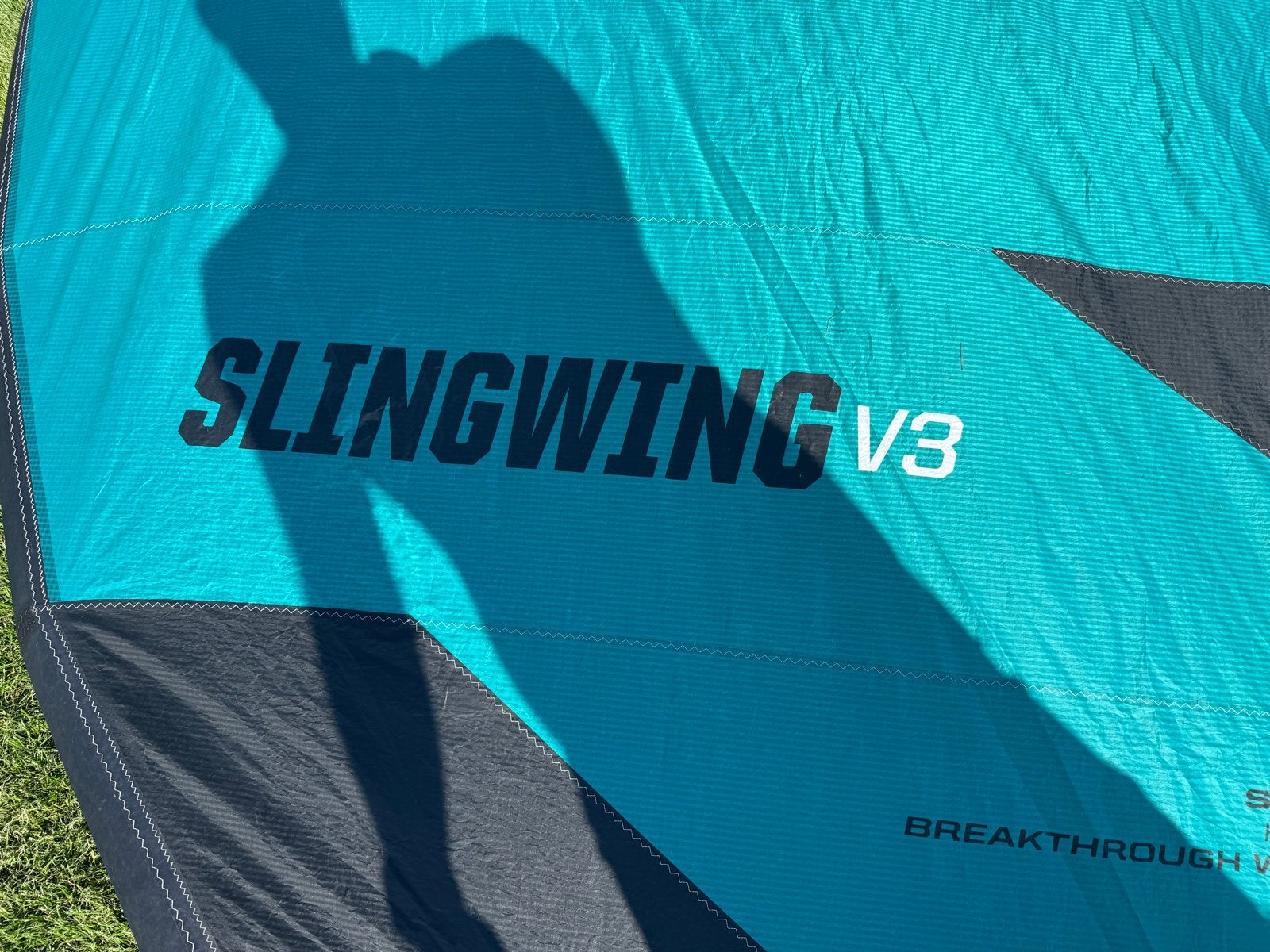 Slingshot Slingwing V3 7.5m² Wingfoil Wing, Geen board, Ophalen of Verzenden, Zo goed als nieuw, Kite