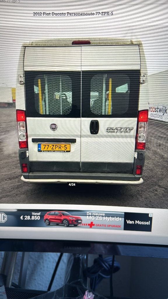 INVALIDE LIFT/LAADKLEP, Ophalen, Gebruikt, Fiat