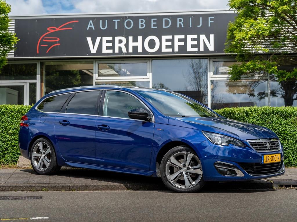 Peugeot 308 SW 1.2 PureTech GT-line - PARKEER CAMERA - CLIMA, Auto's, Stof, Gebruikt, 1199 cc, 1165 kg