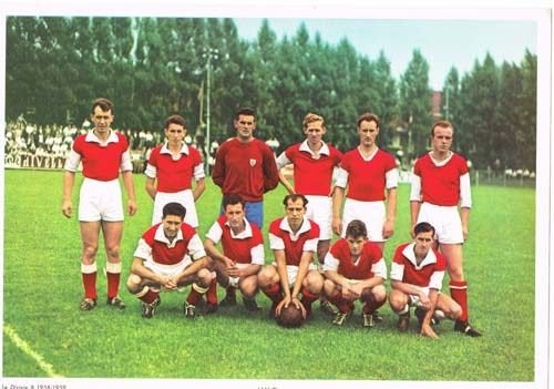 H.V.C. - Voetbalplaat 1e Divisie 1958/1959, Ophalen of Verzenden, Gebruikt, Overige binnenlandse clubs, Poster, Plaatje of Sticker