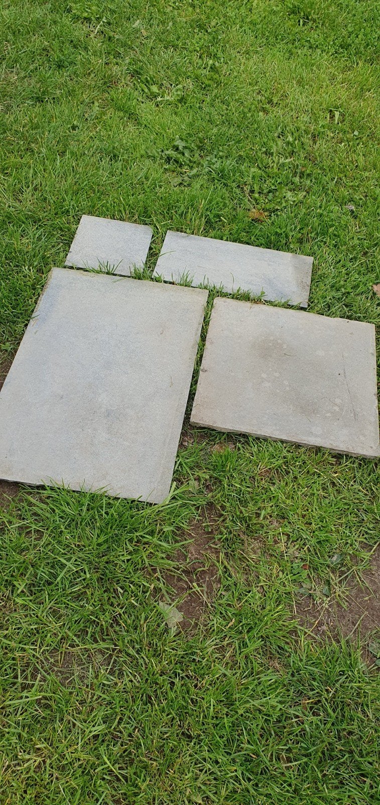 Natuursteen terrastegels - Diverse maten, Tuin en Terras, Tegels en Klinkers, Ophalen, Gebruikt, Terrastegels, Natuursteen