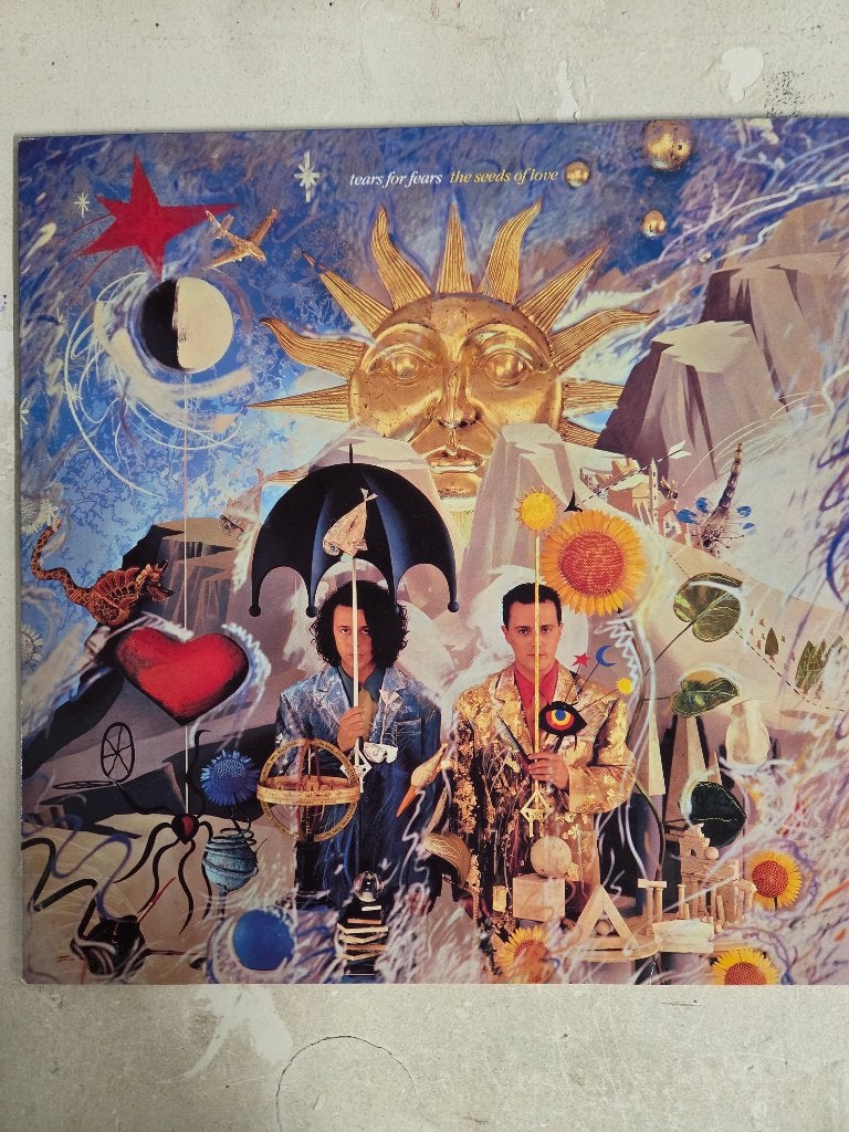 Vinyl lp TEARS FOR FEARS: THE SEEDS OF LOVE, Beschermende buitenhoes, LP, Gebruikt, Pop