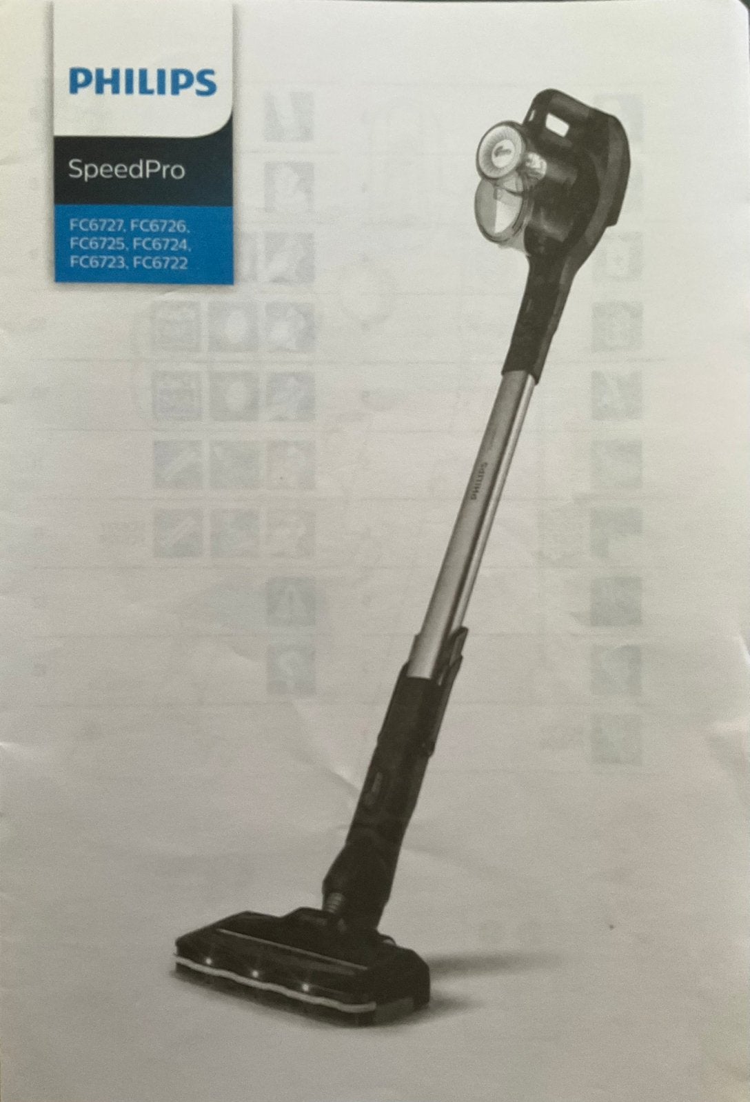 Philips draadloze steelstofzuiger, Ophalen, Zo goed als nieuw