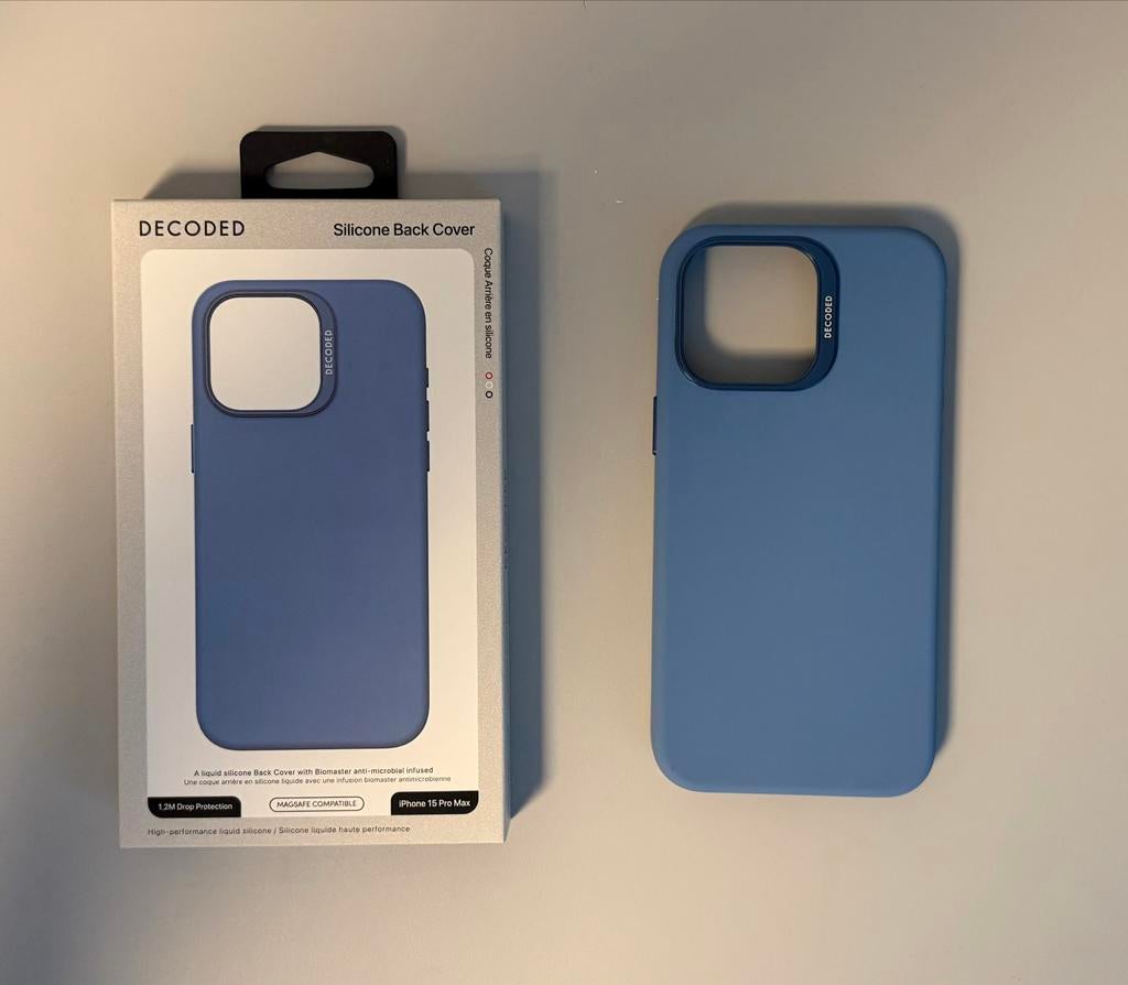 Decoded Silicone Hoesje voor iPhone 15 Pro Max met magsafe, Telecommunicatie, Mobiele telefoons | Hoesjes en Frontjes | Apple iPhone