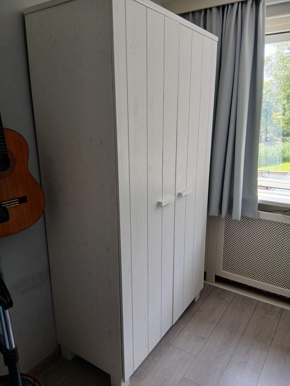 WOOOD "dennis" kledingkast met twee deuren, Ophalen, 50 tot 100 cm, Modern Scandinavisch, 25 tot 50 cm