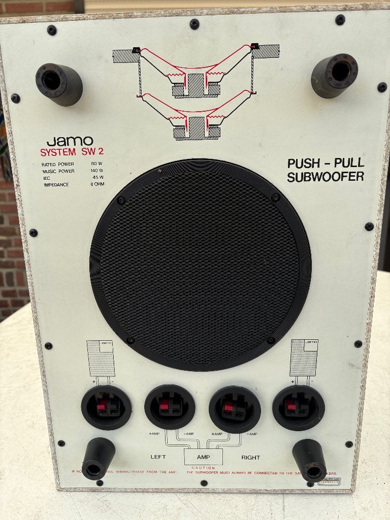 Jamo System SW 2, Ophalen, Gebruikt, Subwoofer, 60 tot 120 watt