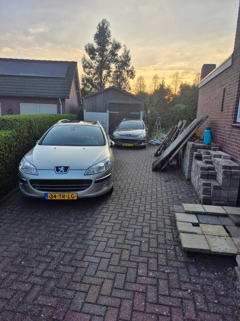 Peugeot 407 3.0 24V SW AUT 2007 Beige, Zwart, 2946 cc, Beige, Stationwagon