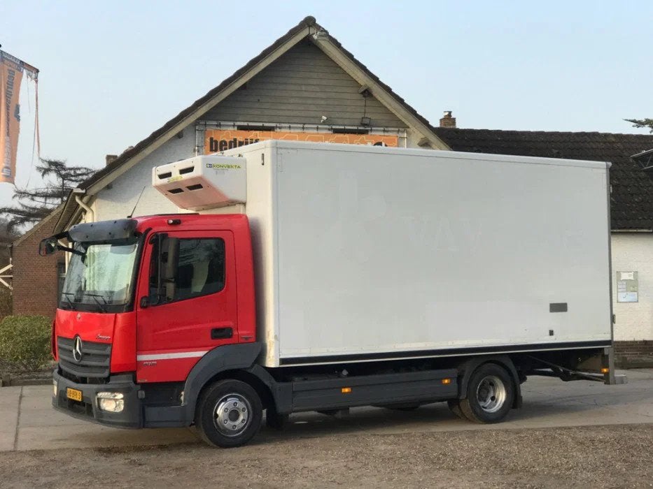 Mercedes-Benz Atego 918 Euro 6 Koel Vries Koffer Konvekta, Automaat, Diesel, 2 stoelen, 177 pk