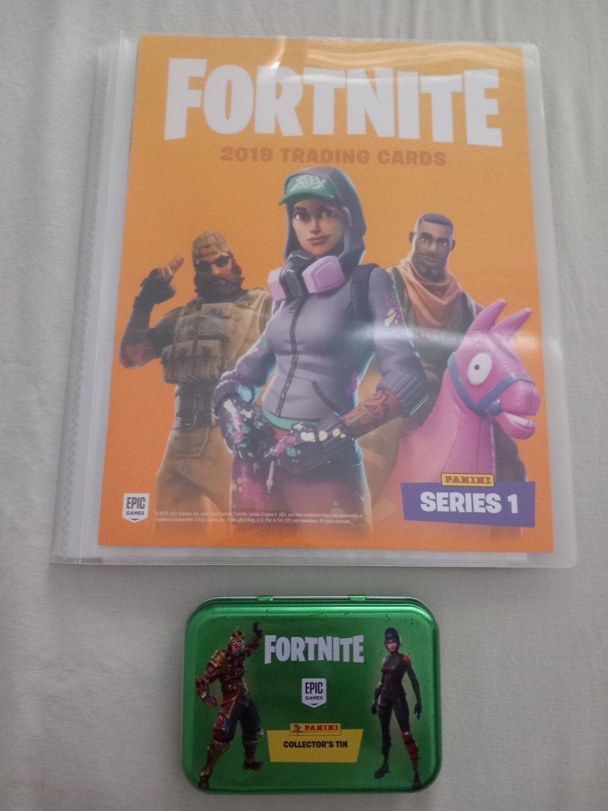 Fortnite Trading Cards Panini Series 1 - onvolledig Album, Ophalen of Verzenden, Zo goed als nieuw