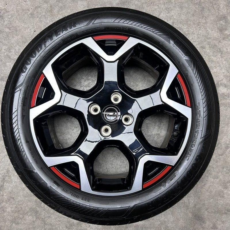 18 inch originele velgen + zomerbanden Opel Mokka, Auto-onderdelen, Banden en Velgen, 18 inch, -, -, Banden en Velgen