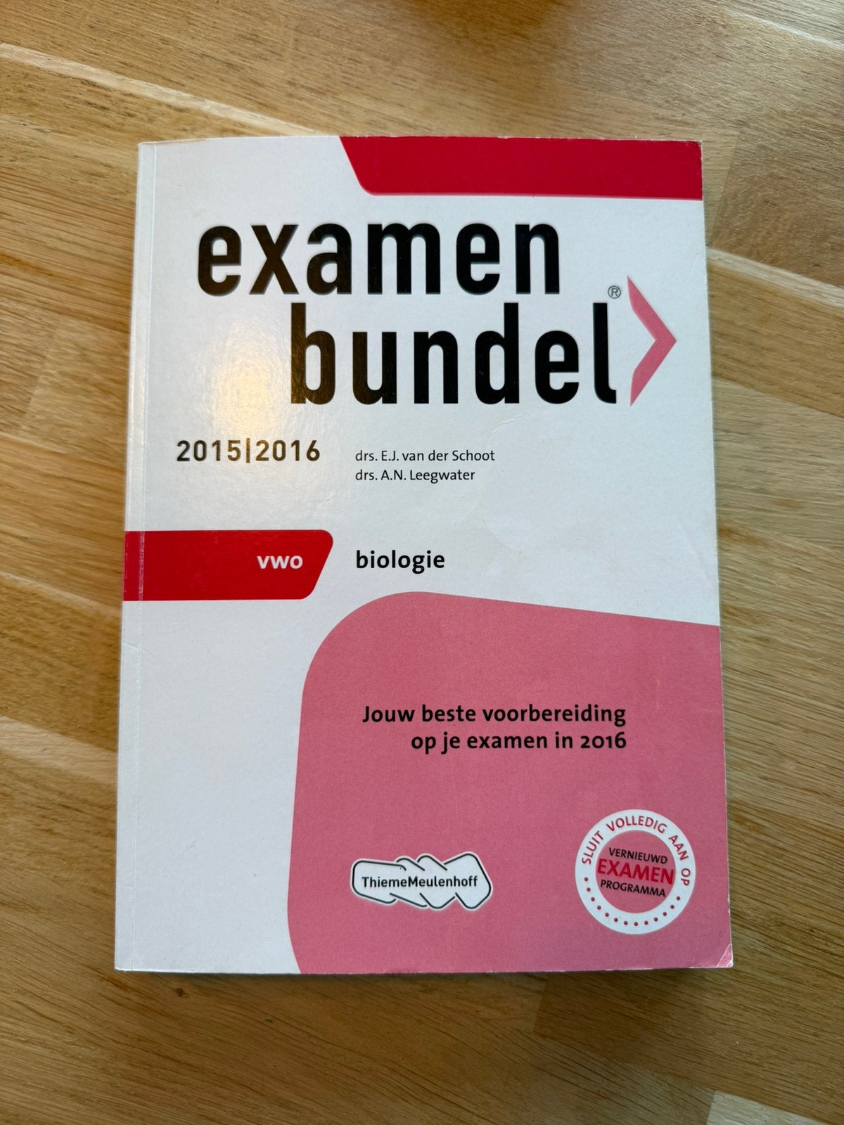 Examenbundel biologie, Ophalen, Zo goed als nieuw, HAVO, Biologie