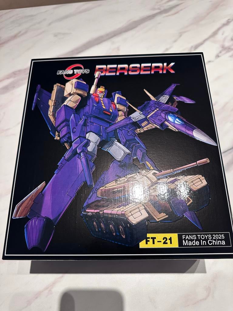 Fans Toys FT-21 Berserk Transformers Figuur Nieuw, Overige generaties, Ophalen of Verzenden, Nieuw