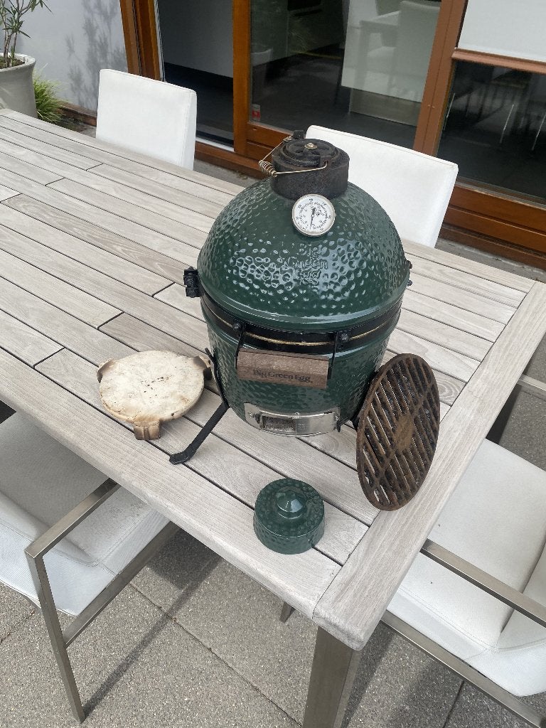 GreenEgg MINI, Tuin en Terras, Buitenkeukens, Ophalen, Gebruikt, Houtskool, Big Green Egg (origineel)
