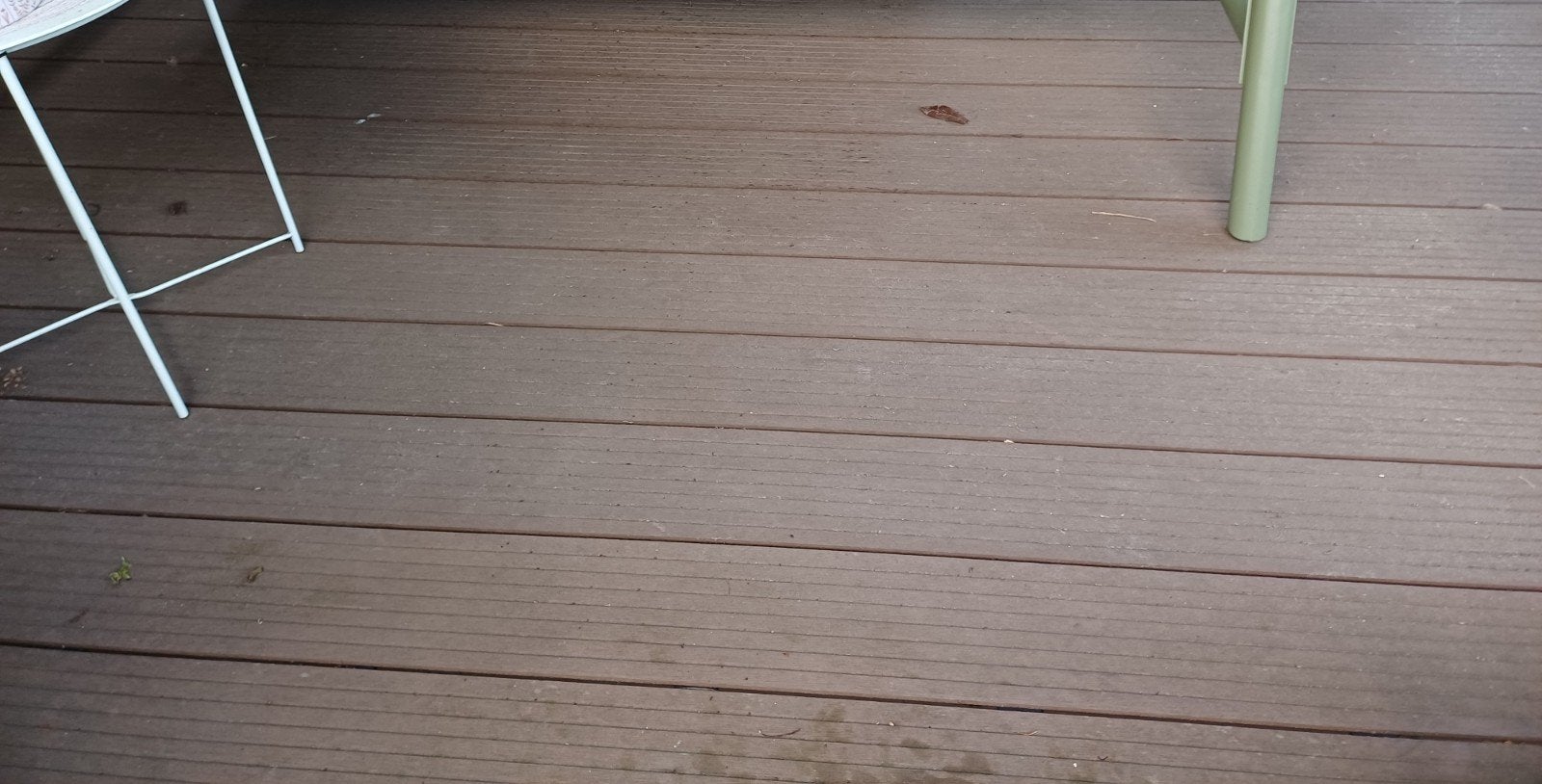 Composiet vlonder 3m x 4m. Planken zijn aan één stuk, Tuin en Terras, Ophalen, Gebruikt, Composiet