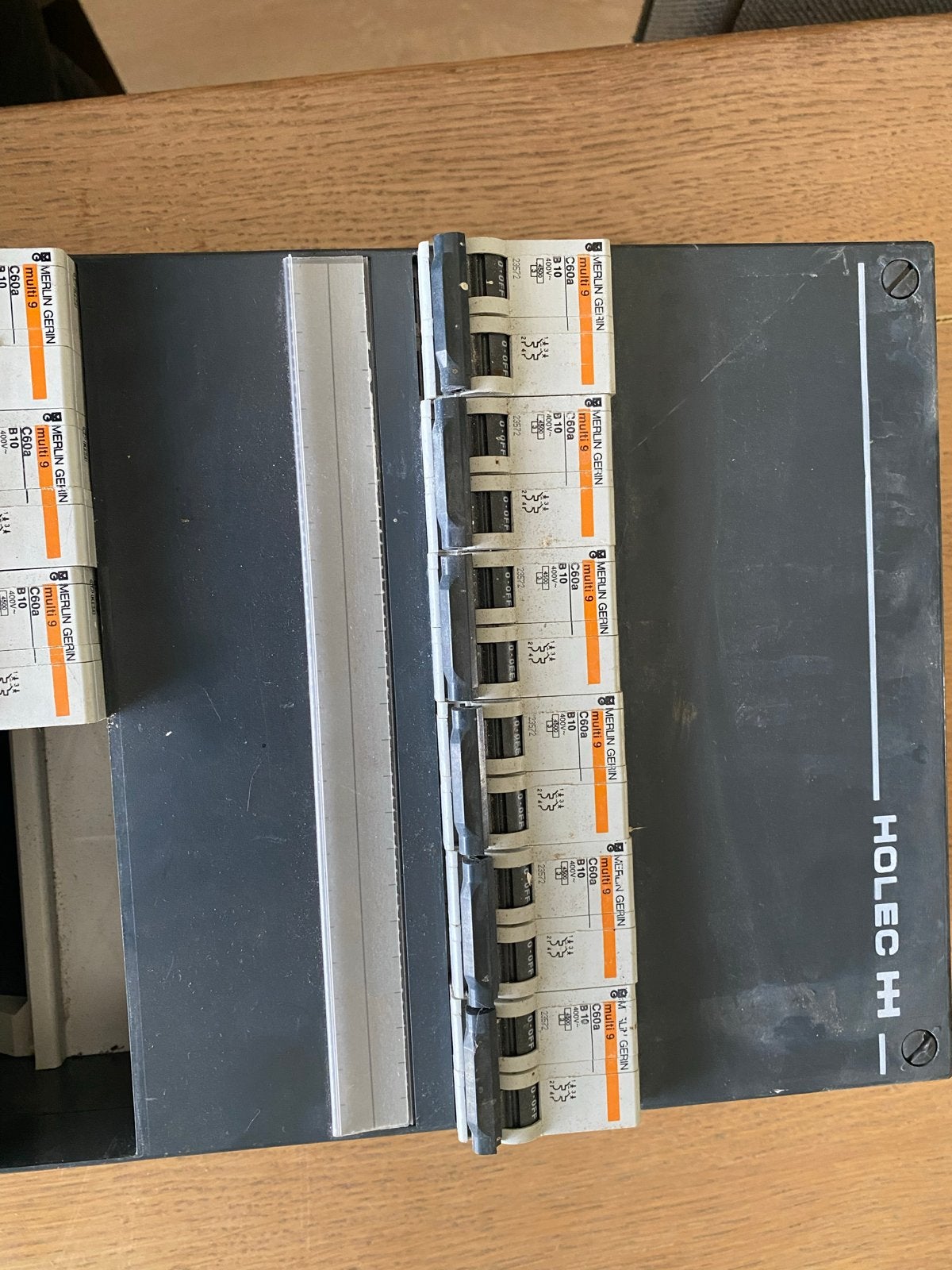 Holec HH Groepenkast met Merlin Gerin C60a B10, Ophalen, Gebruikt, Overige typen