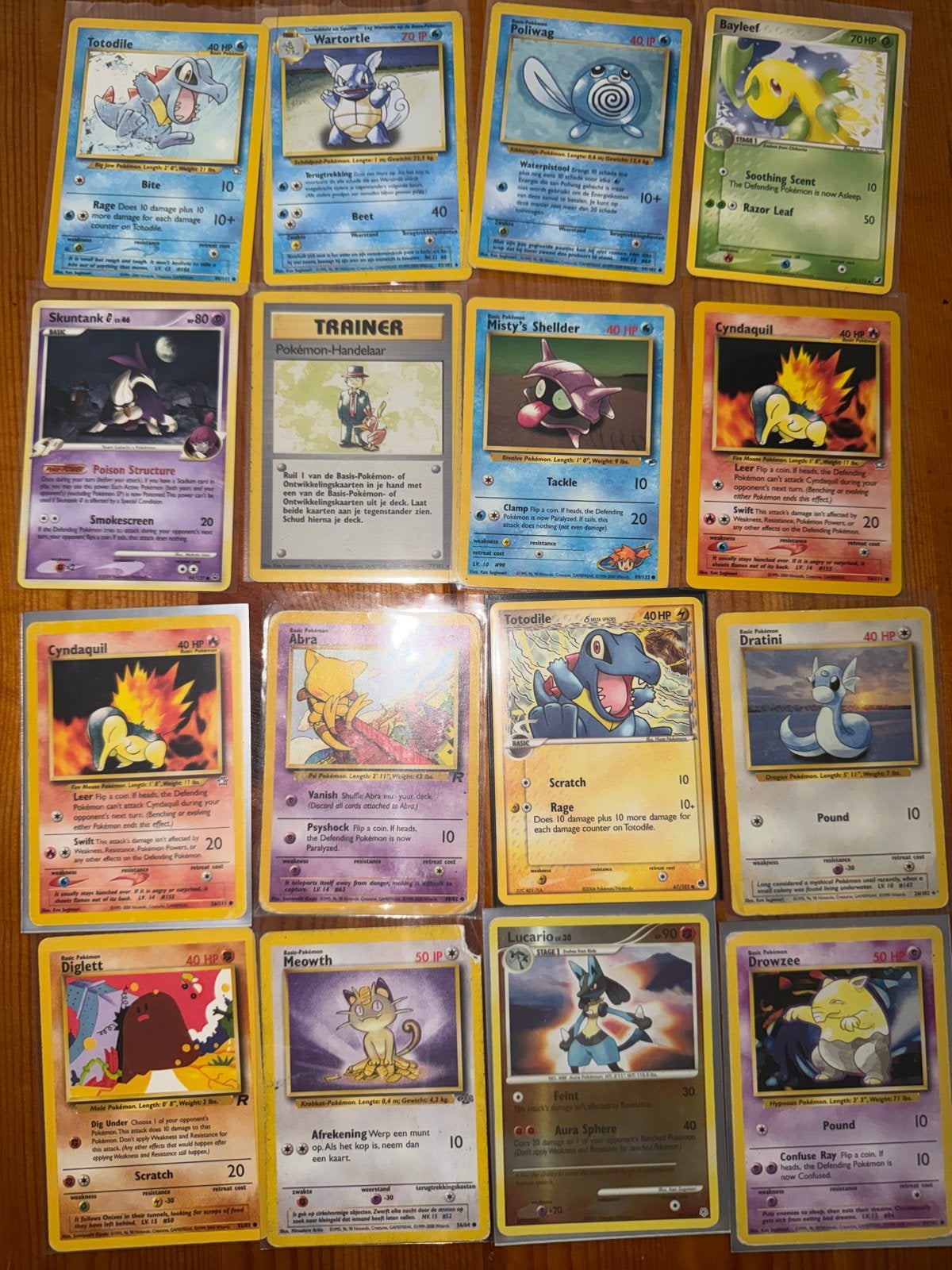 Foto 12 van Pokémon kaarten collectie – veel oud/vintage + graded