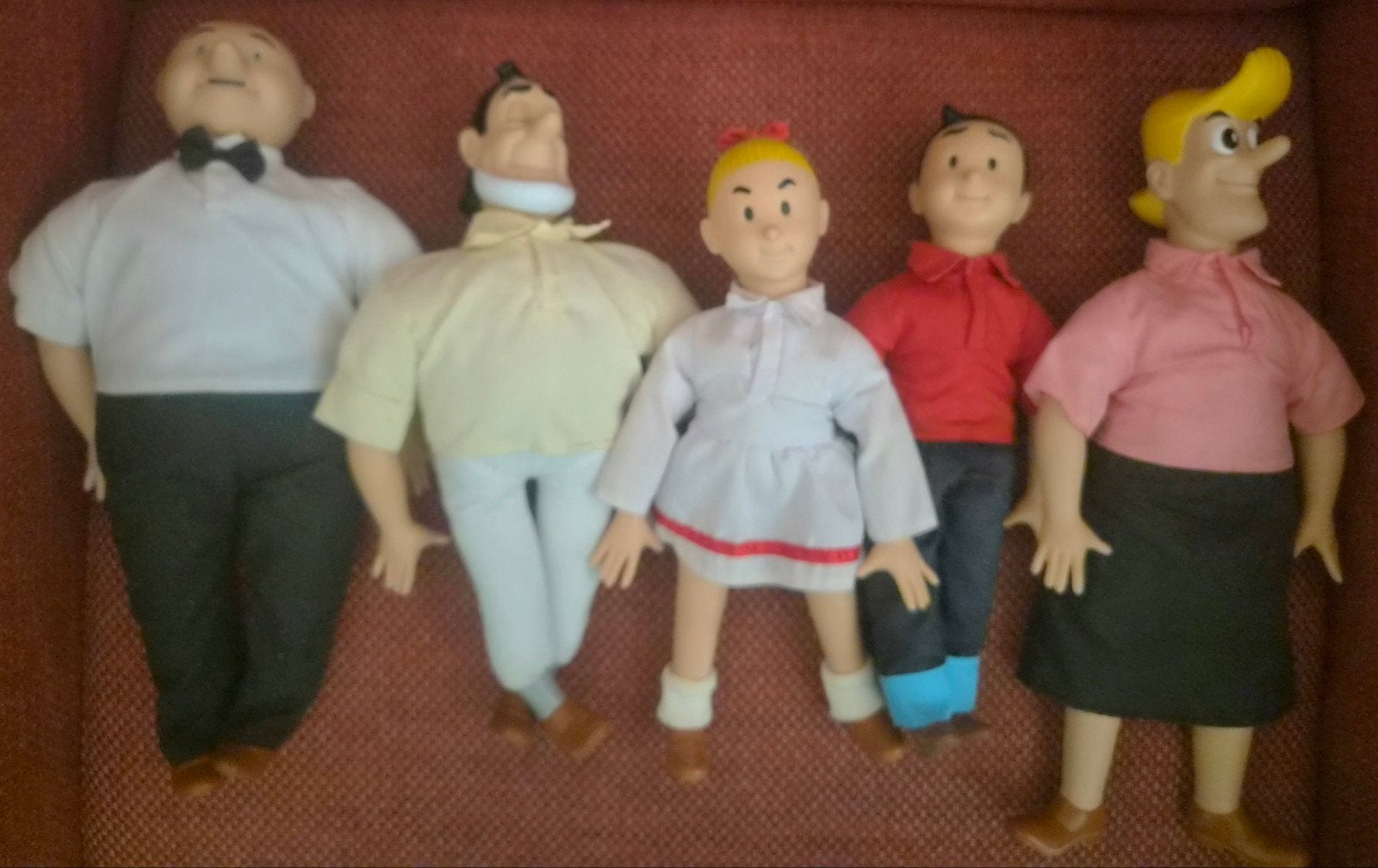 Suske en Wiske Poppen Set, Ophalen of Verzenden, Gebruikt, Pop