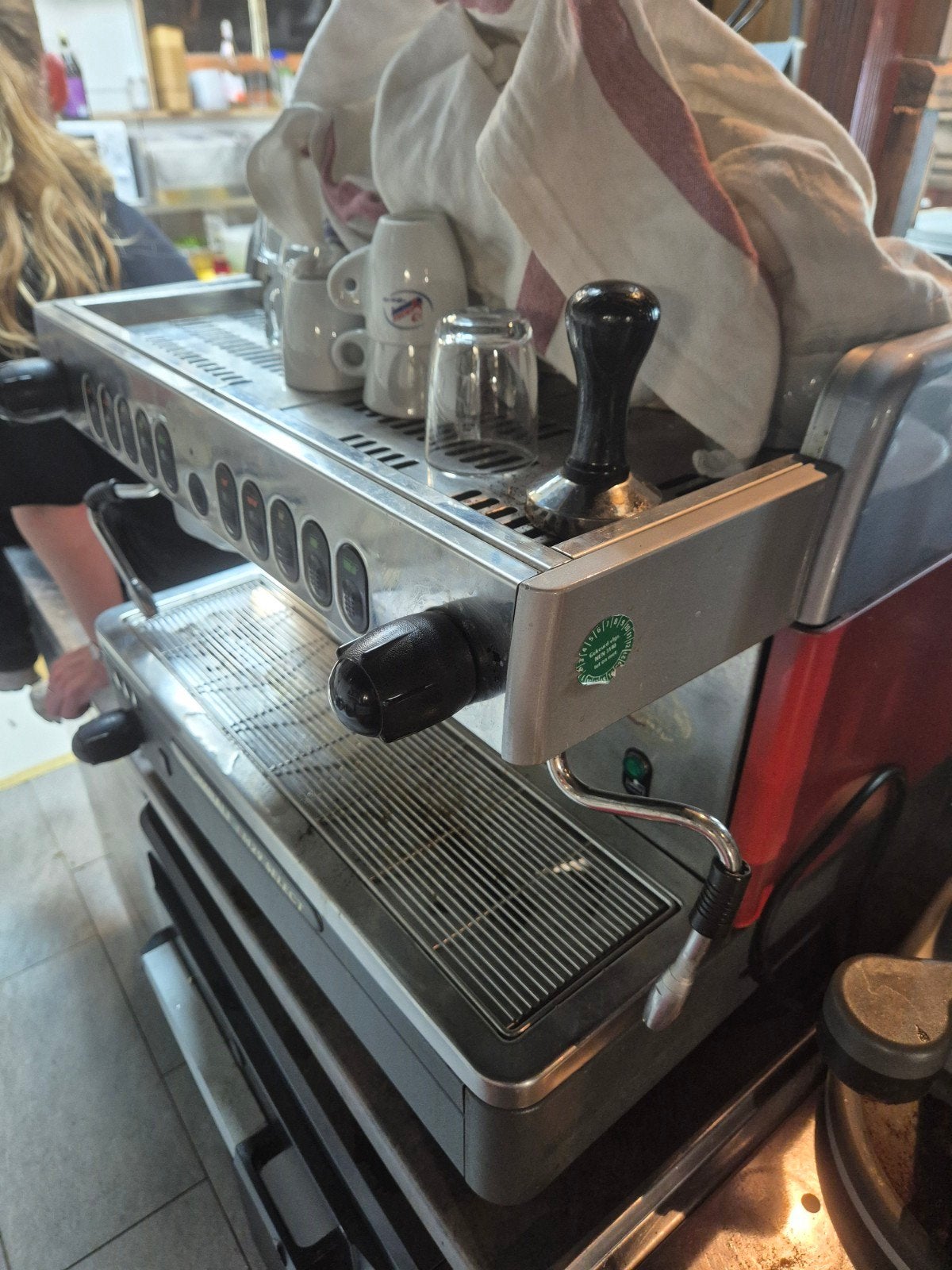 Gebruikte La Cimbali M29 Select Espressomachine, Ophalen of Verzenden, Gebruikt, Koffie en Espresso