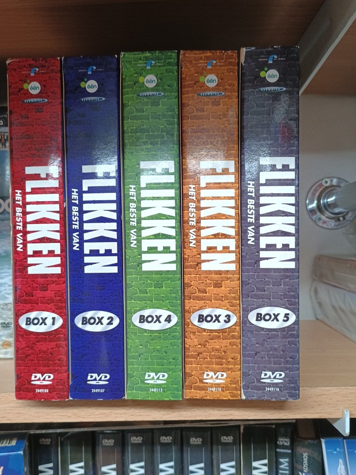 Flikken Gent box 1 t/m 5, Cd's en Dvd's, Alle leeftijden, Ophalen of Verzenden, Zo goed als nieuw, Misdaad