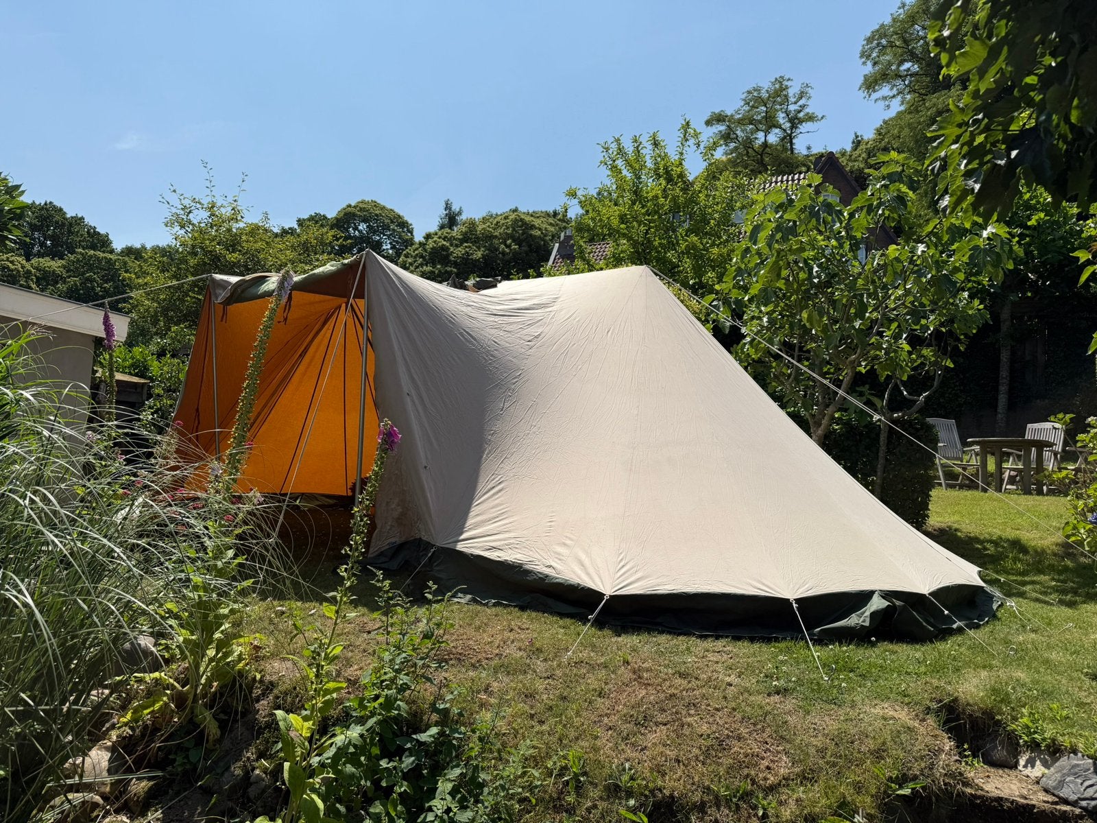 Grote lichtgewicht tent te koop, Ophalen, Zo goed als nieuw, Tot en met 5
