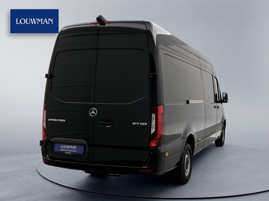 Mercedes-Benz Sprinter 317 1.9 CDI L3H2 3500 KG Trekgewicht, Auto's, Automaat, Gebruikt, 4 cilinders, Zwart