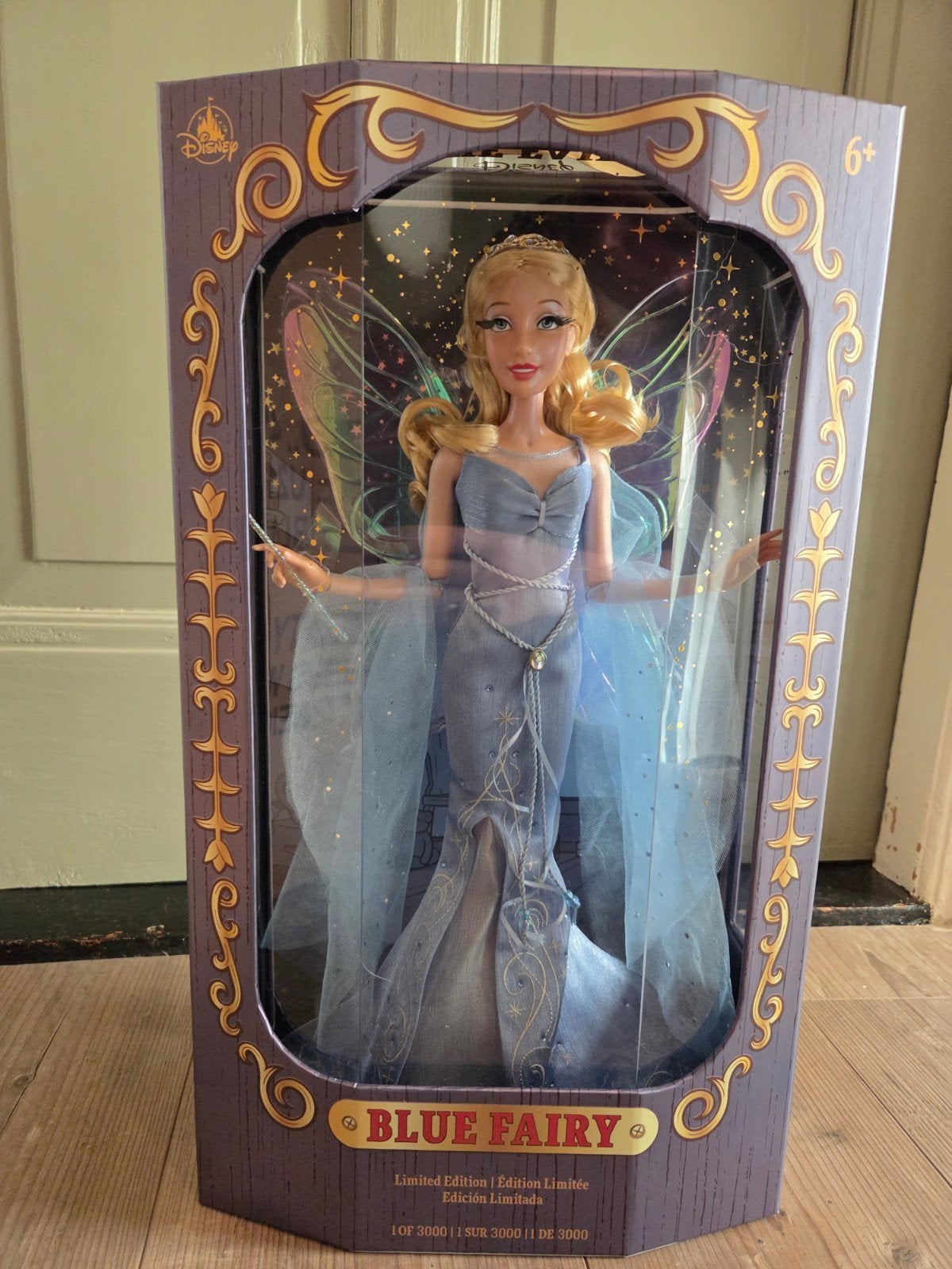 Disney Store Blue Fairy Limited Edition pop Pinokkio, Verzamelen, Ophalen of Verzenden, Overige figuren, Nieuw, Overige typen
