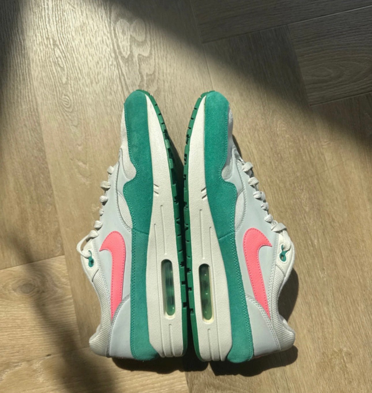 Nike Air Max 1 Watermelon 45,5 Eu, Overige kleuren, Ophalen of Verzenden, Sneakers of Gympen, Gedragen