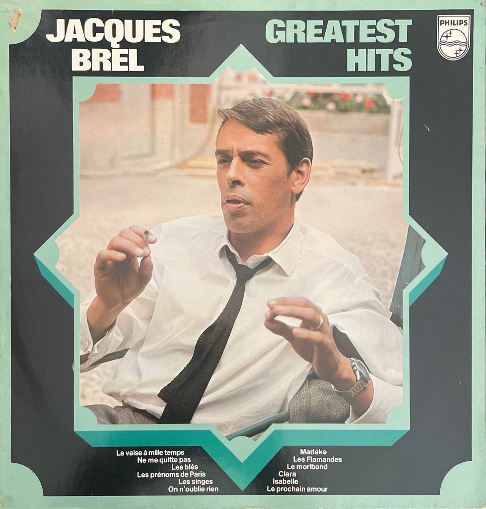Jacques Brel - Greatest Hits, LP, Pop, Ophalen of Verzenden, Zo goed als nieuw