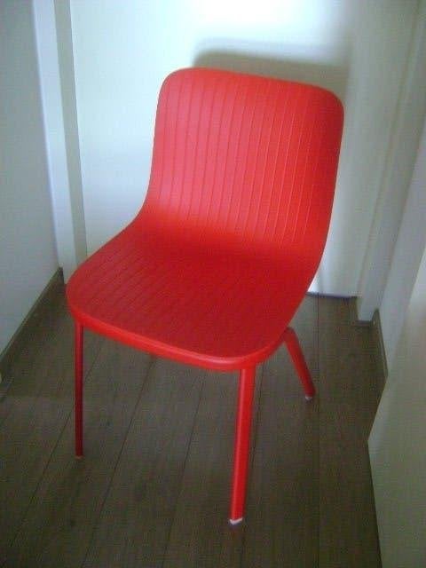 2 rode segis dragonfly design stoelen ( nieuw), Huis en Inrichting, Stoelen, Ophalen, Kunststof, Twee, Nieuw