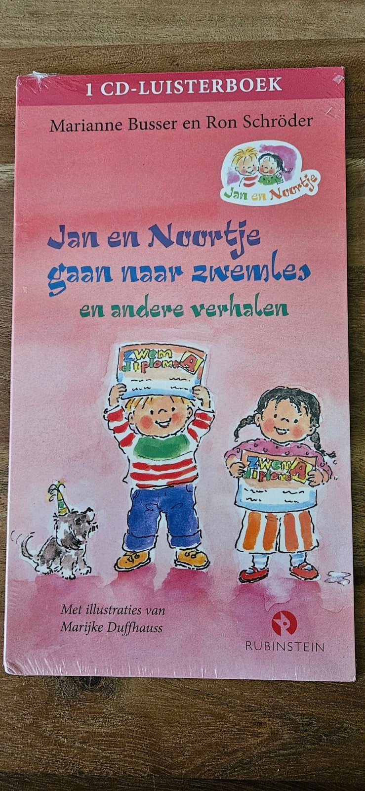 luisterboek Jan en Noortje gaan naar zwemles, Ophalen of Verzenden, Nieuw, Marianne Busser en Ron Schröder, Fictie algemeen