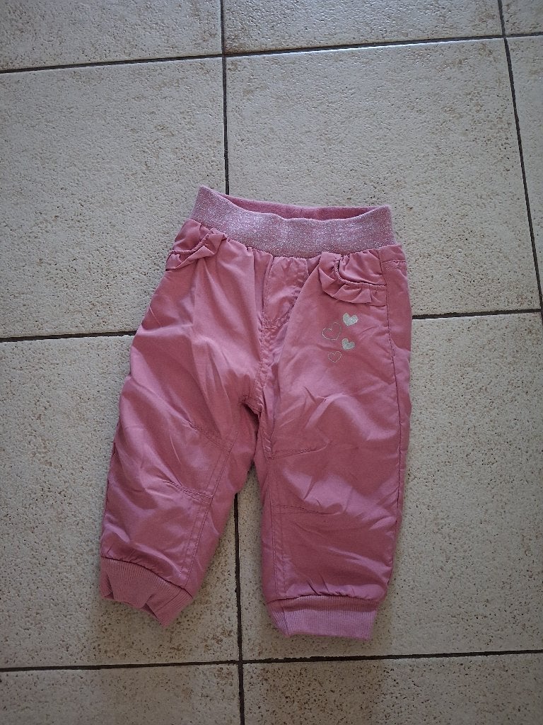 Roze skibroek maat 74, Ophalen, Broekje, Meisje, Zo goed als nieuw