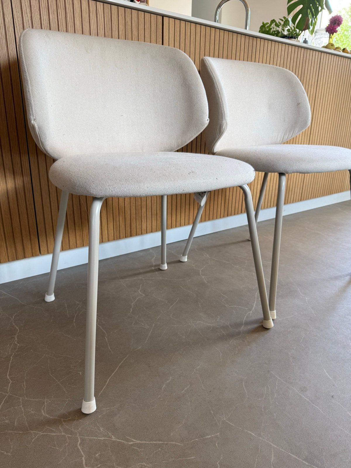 2 Bloomingville eetkamerstoelen - comfortabel en stijlvol, Ophalen, Twee, Overige kleuren, Scandinavisch
