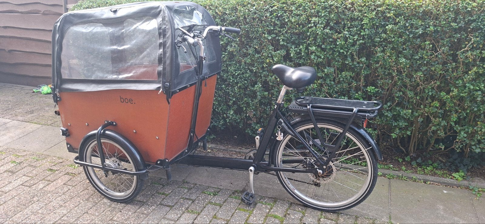 Bakfiets Babboe Big, Ophalen, Gebruikt, 4 kinderen of meer, Overige merken