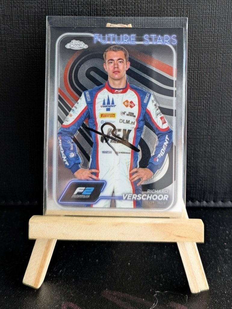 Topps Richard Verschoor autograph, Ophalen of Verzenden, Zo goed als nieuw, Buitenlandse clubs, Spelerskaart
