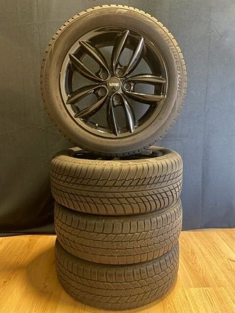 Originele Mini Countryman Velgenset 5x120 + Bridgestone Wint, Auto-onderdelen, Banden en Velgen, Ophalen, Gebruikt, Velg(en), -