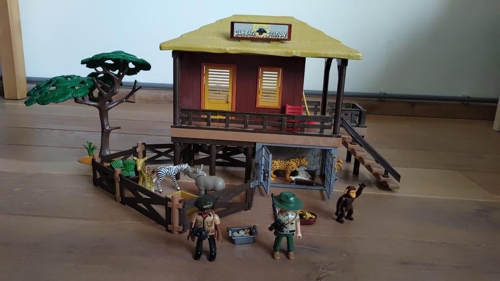 playmobil Oambati safari station, Ophalen, Gebruikt