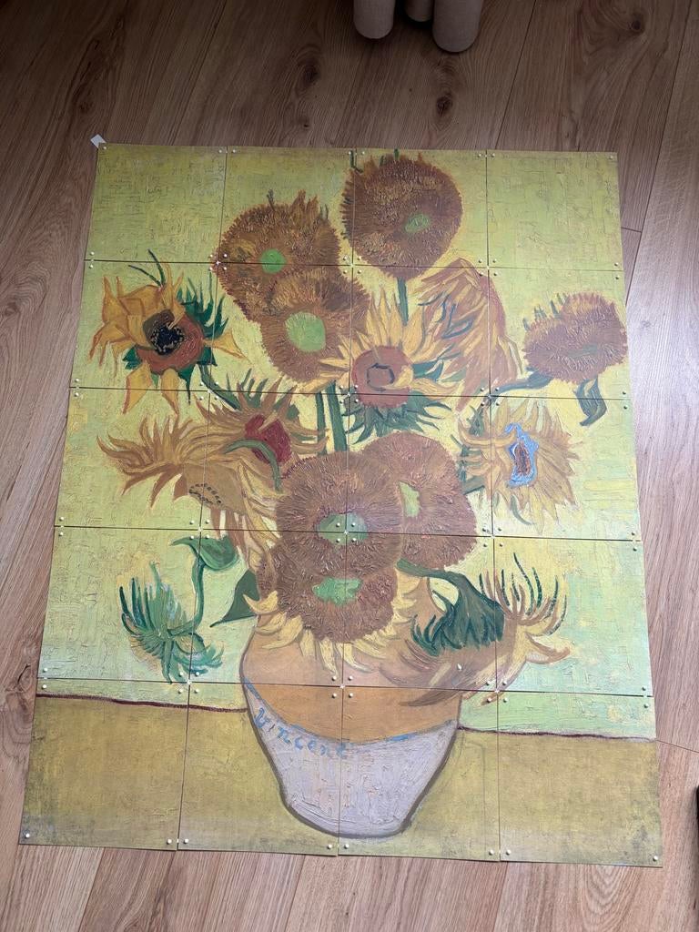 IXXI Wanddecoratie Zonnebloemen van Van Gogh, Ophalen