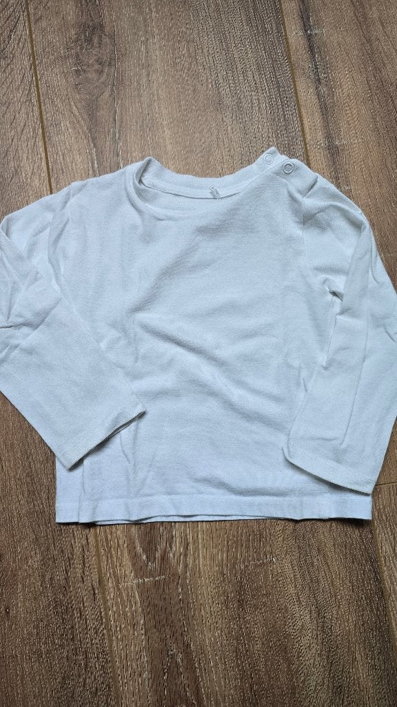 Wit t-shirt met lange mouwen van Prenatal maat 86, Kinderen en Baby's, Babykleding | Maat 86, Jongetje of Meisje, Ophalen of Verzenden