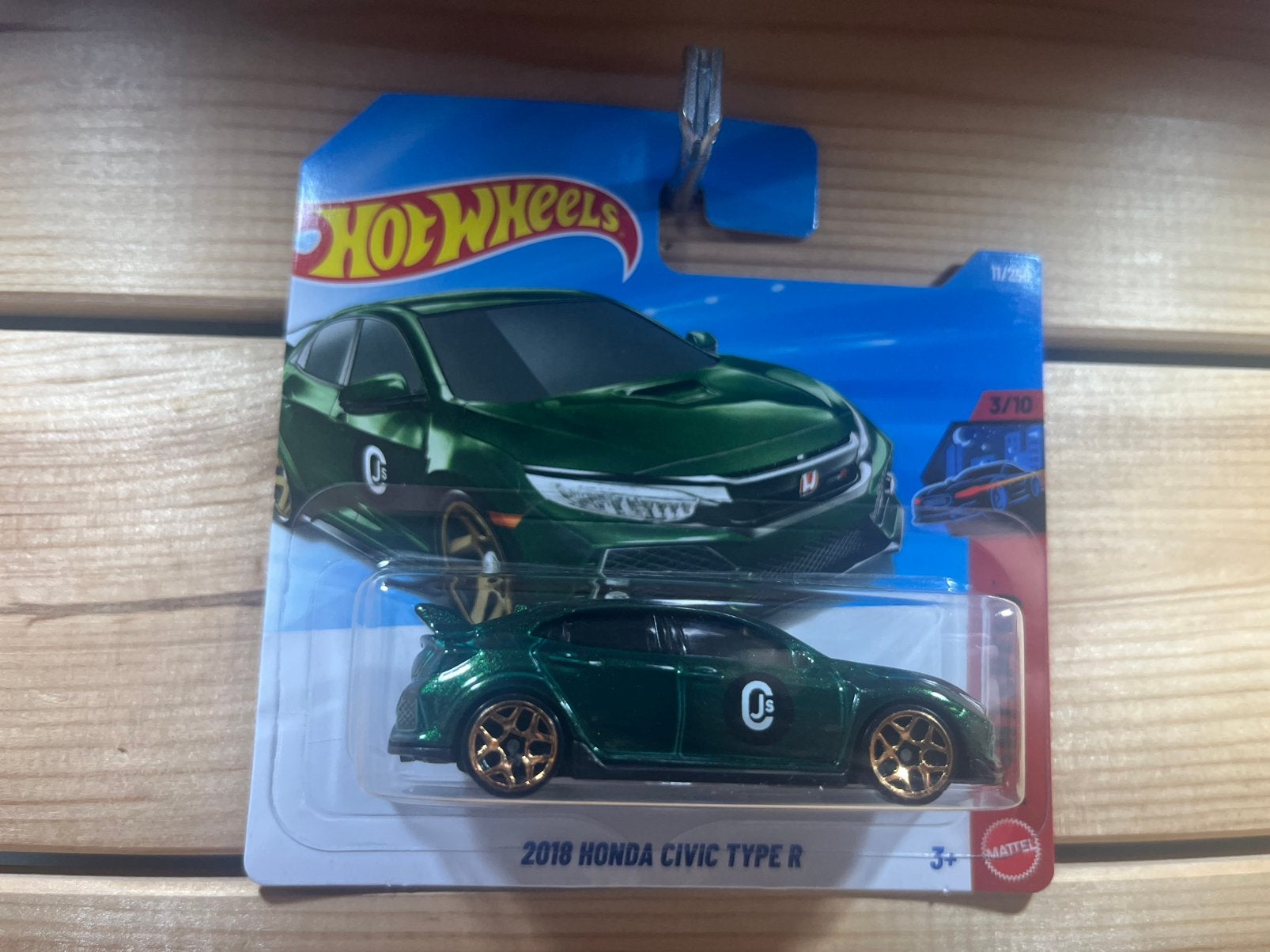 Honda Civic Type R hotwheels, Ophalen of Verzenden, Zo goed als nieuw, Auto