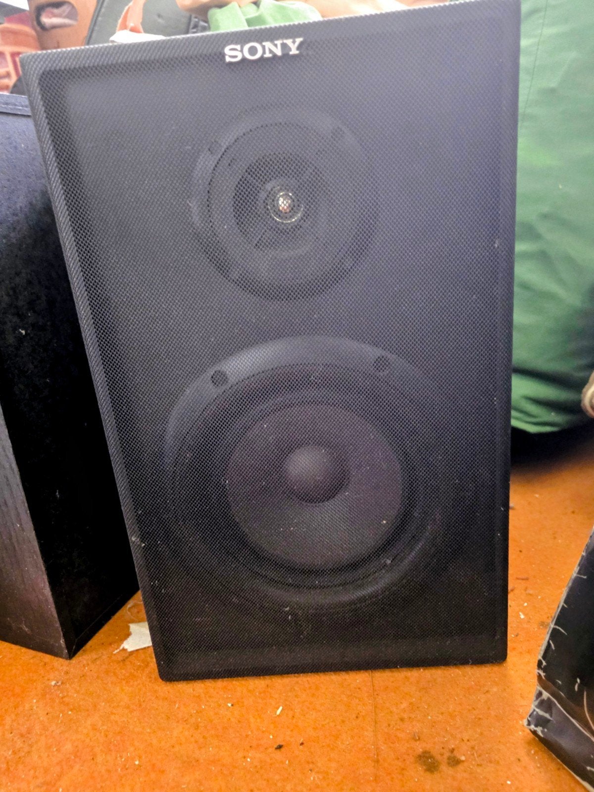 Sony SS-A101 stereo speakers - Goed geluid, Gebruikt, Ophalen of Verzenden, 60 tot 120 watt, Sony